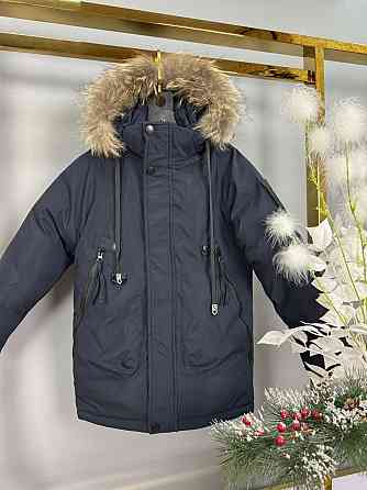 Детская зимняя куртка для мальчика на холофайбере 122,128,134 Николаев