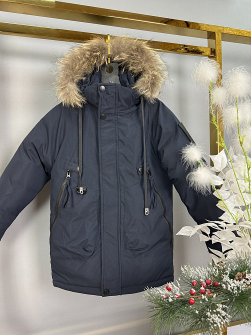 Детская зимняя куртка для мальчика на холофайбере 122,128,134 Николаев - изображение 1