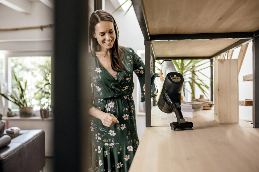 Аккумуляторный пылесос Kärcher VC 6 Cordless ourFamily 1.198-670.0, 250 Вт, 25.2 В, HEPA 12 Киев - изображение 6