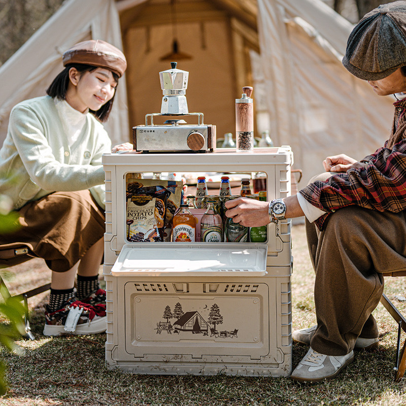 Складной контейнер Naturehike CNH22SN019 50 л светло-серый Ровно - изображение 2