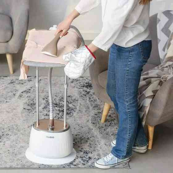 Ручний відпарювач для делікатних тканин, Парова праска для свіжості одягу, Парова праска-очищувач UZ-56 Івано-Франківськ