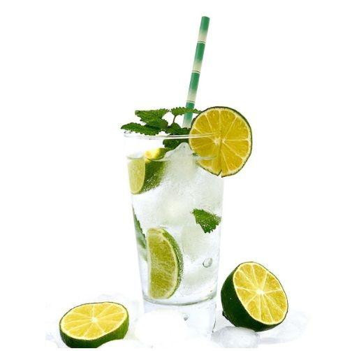 Коктейльні трубочки з принтом бамбука 25 штук 20 см зелений Київ - фото 4