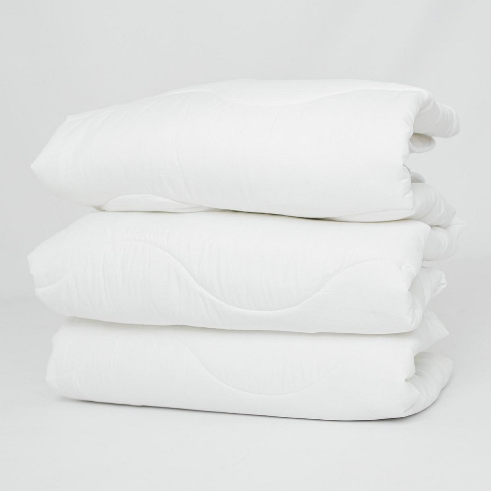 Гипоаллергенное зимнее одеяло Поликотон, Белая, 200/215 Киев - изображение 3