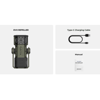 Фонарь Flextail антимоскітний Flextail Evo Repel, зелений (ER4800-GN-i) Винница - изображение 11