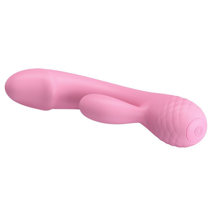 Вибратор с клиторальным отростком Розовый RON Pretty Love Sex Aura Киев - изображение 2