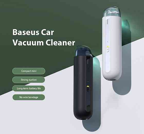 Автомобільний пилосос Baseus A2 Car Vacuum Cleaner (5000pa) Black Киев