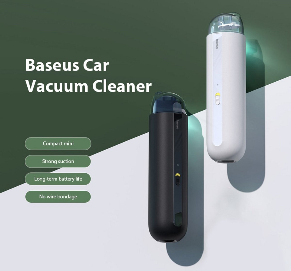 Автомобільний пилосос Baseus A2 Car Vacuum Cleaner (5000pa) Black Киев - изображение 4