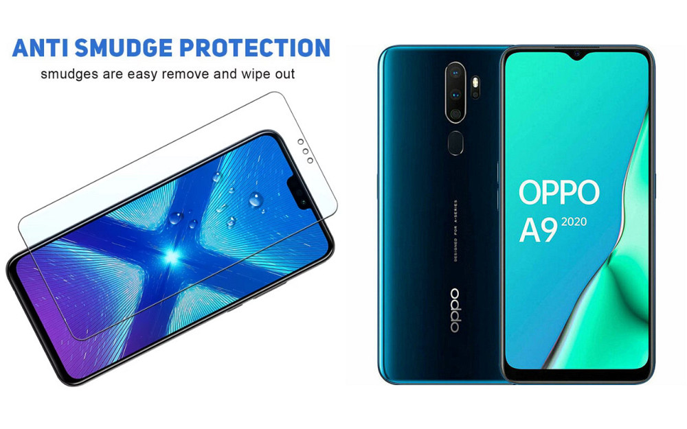 Защитное стекло NeoGlass для Oppo A9 2020 – ультрапрозрачное и устойчивое Киев - изображение 3
