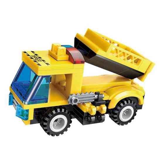 Дитячий Конструктор Qman 1408-1-8 транспорт, 76 дет  Semi Trailer Вінниця