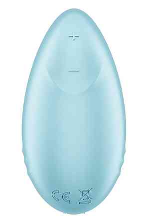 Смарт-вибратор для клитора Satisfyer Tropical Tip Light Blue Sex Aura Киев