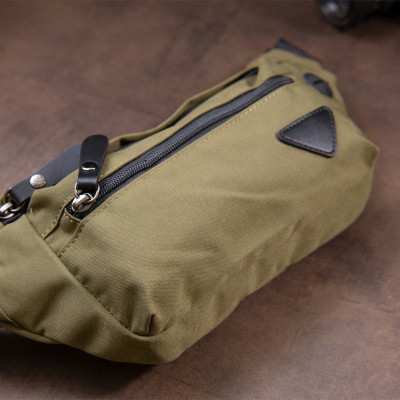 Сумка Vintage Бананка нейлон Зелена (20636) Вінниця - фото 4