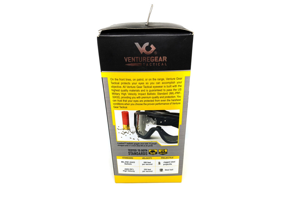 Окуляри захисні з ущільнювачем Venture Gear Tactical Loadout (clear) Super Anti-Fog H2MAX, прозорі Запоріжжя - фото 9