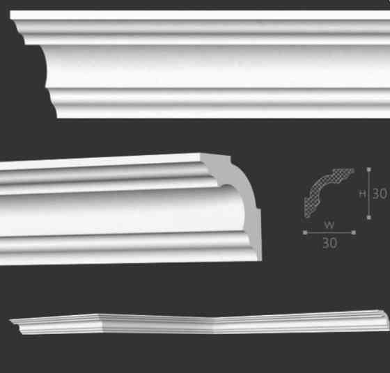 Потолочный  плинтус 30х30х2000 -А3- Днепр