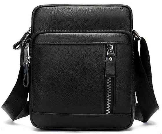 Сумка чоловіча Vintage 14701 Чорна Київ