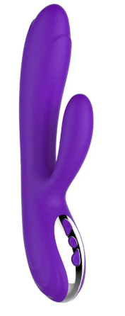Вібратор - Joker Heating Double Vibrating Massage Stick Purple Sex Aura Київ