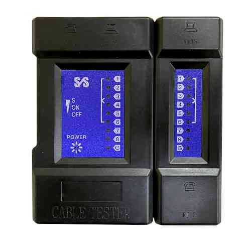 Тестер мережі, телефонного кабелю, RJ45 RJ11 RJ12, NSS-4681VR Вінниця