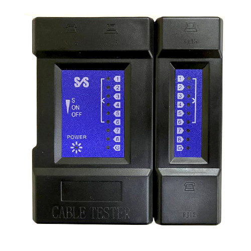 Тестер сети, телефонного кабеля, RJ45 RJ11 RJ12, NSS-4681VR Винница - изображение 1