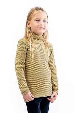 Водолазка дитяча з начосом пісочна топ Крохатушка одяг Київ