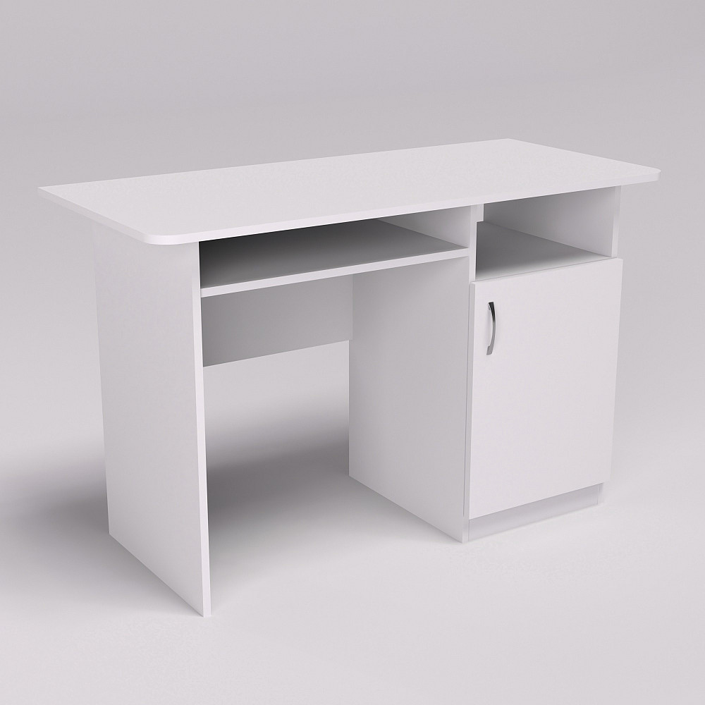 Стол письменный СП-1 №3, Белый, 1100/550/760 Львов - изображение 1