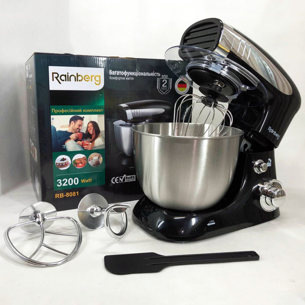 Миксер для теста на бисквит, Миксеры с чашей из нержавейки, Миксер для теста на кекс IM-88 Львов - изображение 4