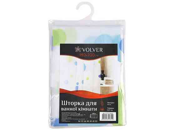 Штора для ванної 180*200см Opdal (комплект) ПЕВА арт.51414 ТМ VOLVER Київ