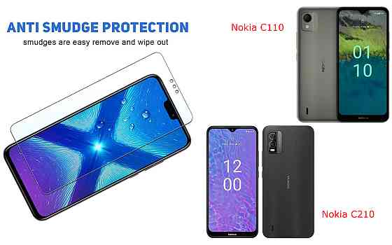 Защитное стекло NeoGlass для Nokia C110, Nokia C210 – ультрапрозрачное и устойчивое Киев