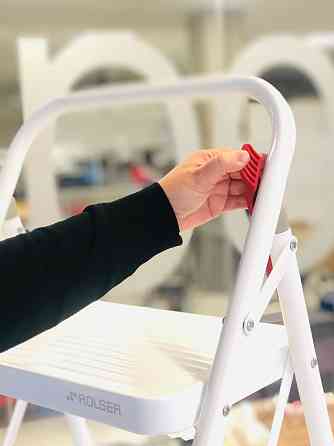 Лестница Rolser Taburete M/10 UNE 2 ступени Blanco (MET003-1024) Киев