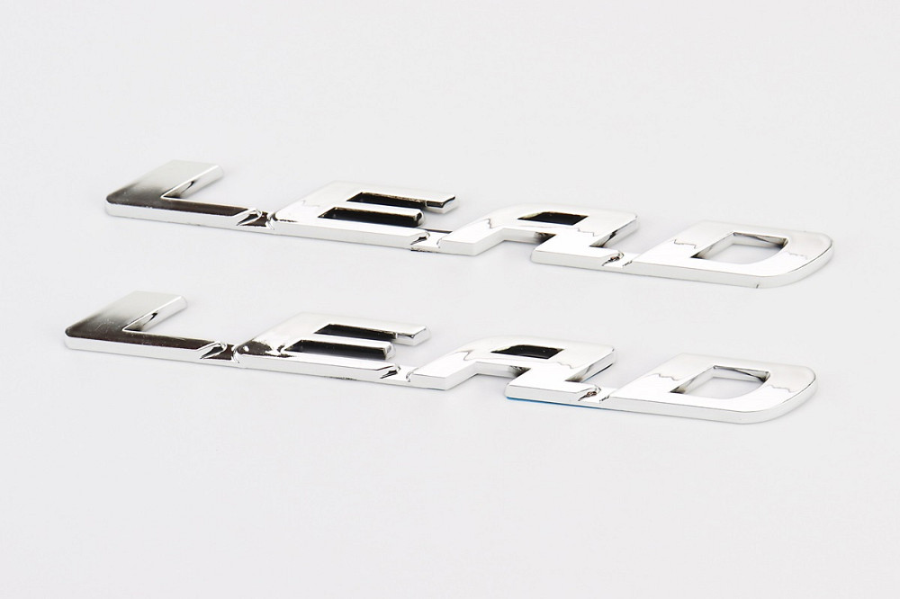 Наклейка шильдик "LEAD" 2шт 21,5 * 2 Киев - изображение 1