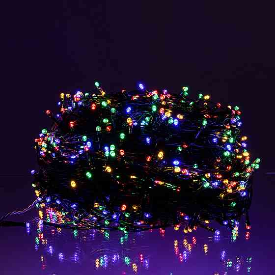 Garlando Гірлянда Різдвяна фея вулична 100 (м) 1000 LED чорний провід Мультиколір CF1000L100MBM Коломия