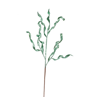 Декоративная ветвь YES! Fun Спирали 69 см, зеленая, глиттер (973876) Винница - изображение 1