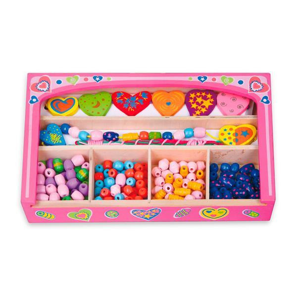 Набір для створення прикрас Viga Toys Намисто з сердечок (52729) Харьков - изображение 1