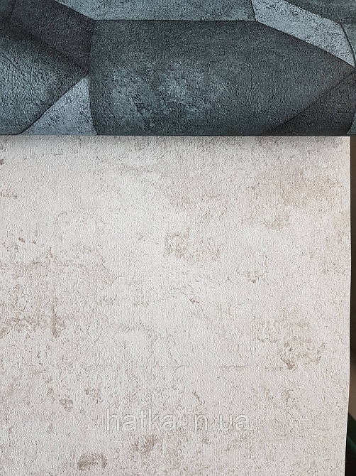 Шпалери вінілові на флізеліні AS creation The Bos 0.53х10 під штукатурку структурні бежево-сірі Київ - фото 2