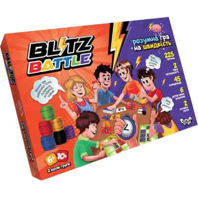 Настольная игра Danko Toys Blitz Battle, украинский (G-BIB-01-01U) Винница
