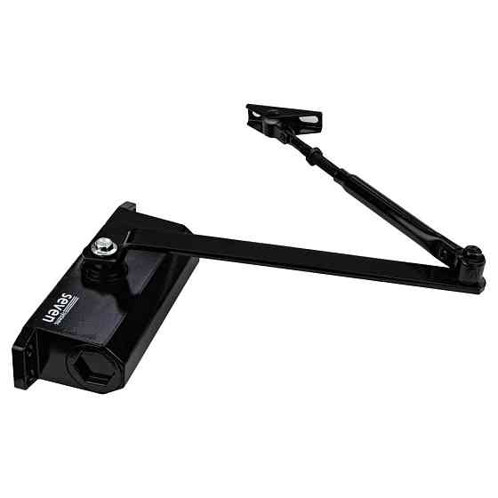 Дотягувач дверей від 40 до 65 кг SEVEN DC-7742 black Київ