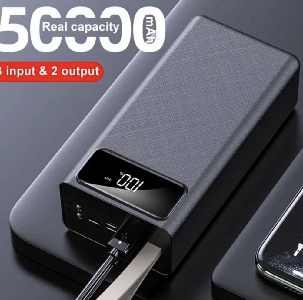 Power bank, павер банк, внешний аккумулятор, 50000 mah. Киев - изображение 5