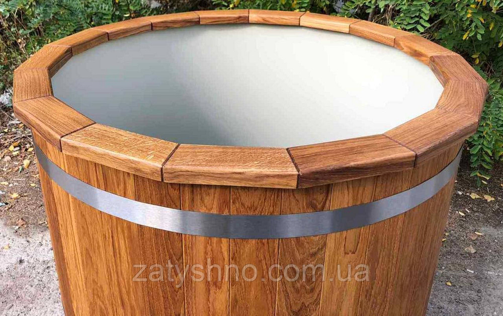 Кругла купіль із поліпропеленовою вставкою діаметром 100 Київ - фото 2