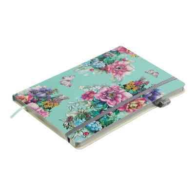 Книга записна Buromax Cherie 96 аркушів А5 у клітинку темно-синій (BM.295105-14) Вінниця