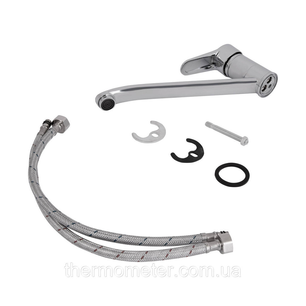 Змішувач для кухні Lidz Nicole 002 (k35) LDNIC002CRM21878 Chrome Київ - фото 12