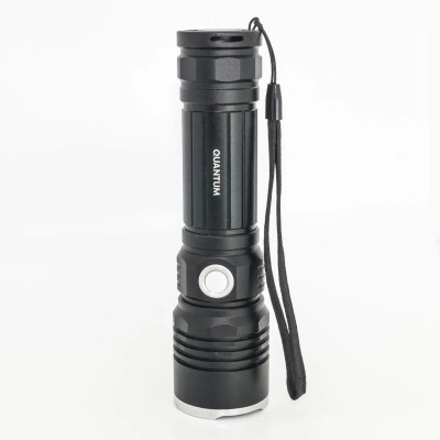 Ліхтар Quantum Solid-M 10W LED з USB + Li-ion18650/2600mAh box (QM-FL1020-18650/2600-CB) Вінниця - фото 7