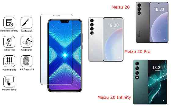 Защитное стекло NeoGlass для Meizu 20, 20 Pro, 20 Infinity – ультрапрозрачное и устойчивое Киев