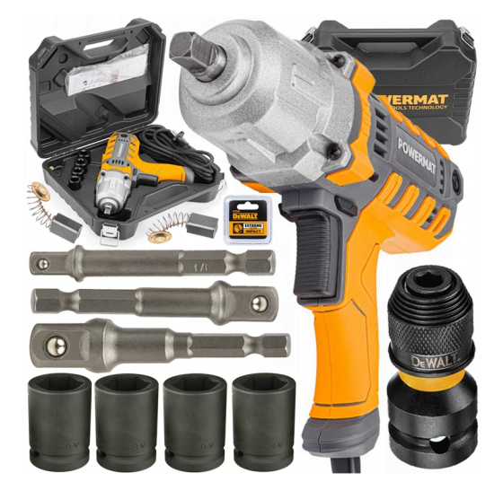 Гайковерт електричний ударний 2100 Вт POWERMAT (Польща) Київ