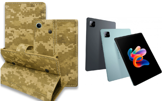 Книга-трансформер для планшета Black Shark Pad 7, Pad 7 Pro, цвет Black Pixel Киев