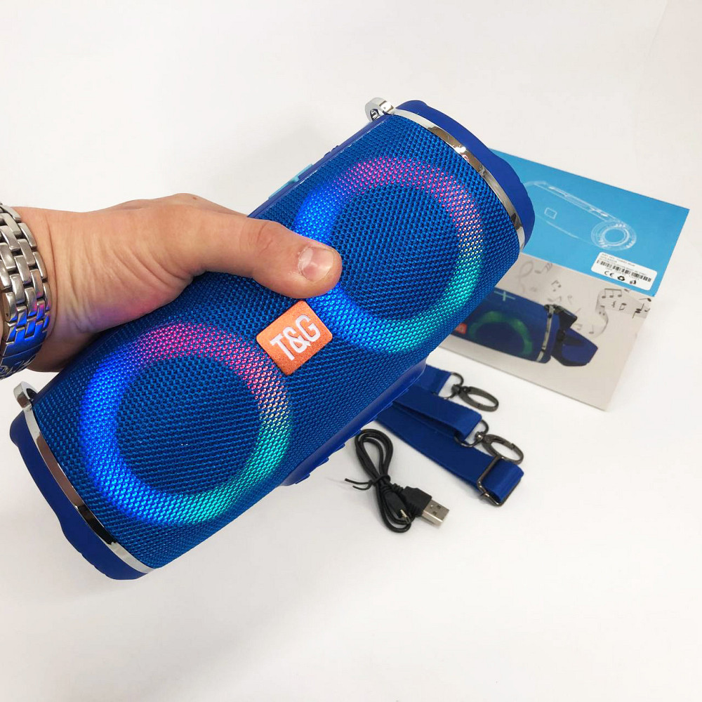 Bluetooth колонка з динамічним підсвічуванням, Bluetooth колонка з красивим підсвічуванням FQ-88 Львів - фото 8