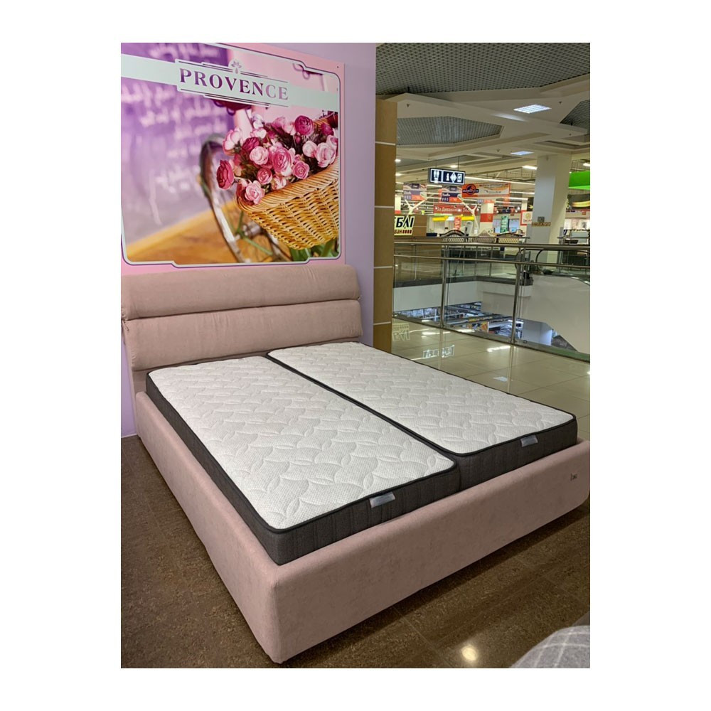 Кровать AtriaDesign Omega 19 Comfort с нишей для белья 180x190 розовый Киев - изображение 1