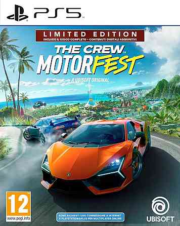 Гра Ubisoft The Crew Motorfest Limited Edition PS5 Чорний Porsche 718 Spyder Ексклюзив Київ