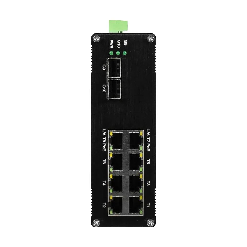 PoE-комутатор 10-портовий керований L2+ E-LINK LNK-IMC208-2.5GPM-SFP+ 2.5G з 8 портами PoE, 240W (73-00139) Київ - фото 2
