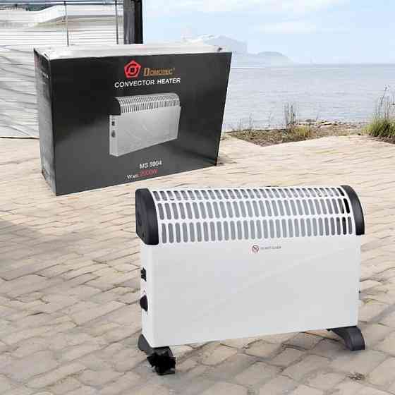 Электроконвектор Domotec Heater MS-5904 2000 Вт с 3 уровнями регулировки температуры Вт Белый 4587 Киев