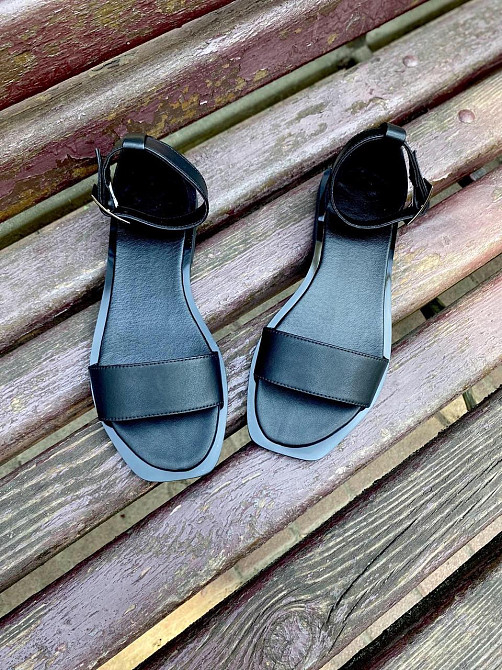 ARLEN Босоніжки жіночі ARLEN Бос-01/03 чорні (літо, шкіра натуральна) (4066) Коломыя - изображение 3