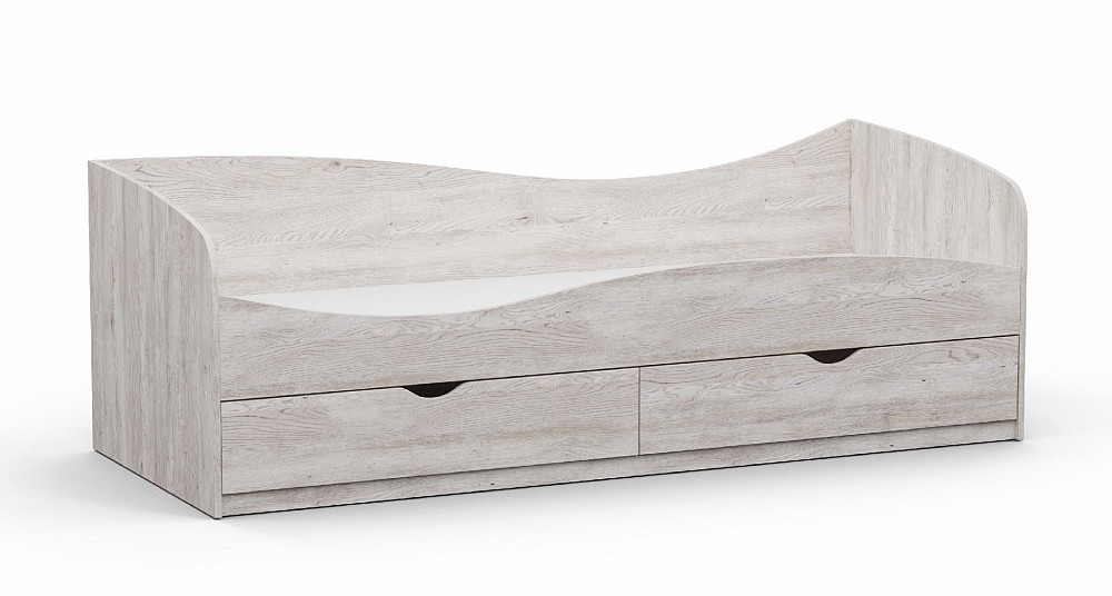 Кровать односпальная L-7, Самоа Димчастий, 2030х834х680 Львов - изображение 1