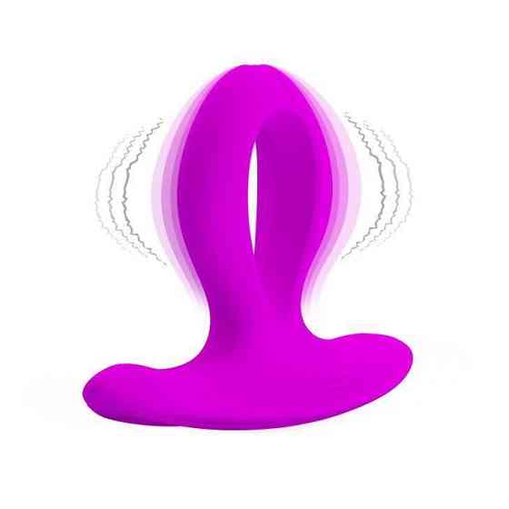 Универсальный вибромассажер для пар Pretty Love «Magic Fingers O Expander» BI-014479W Sex Aura Киев